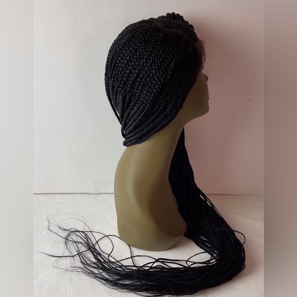 Box Braids Cornrow Lacefront Wig - Picture 9 of 12